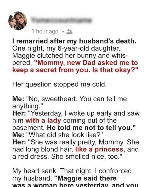 A Daughter’s Innocence Unmasks a Painful Truth