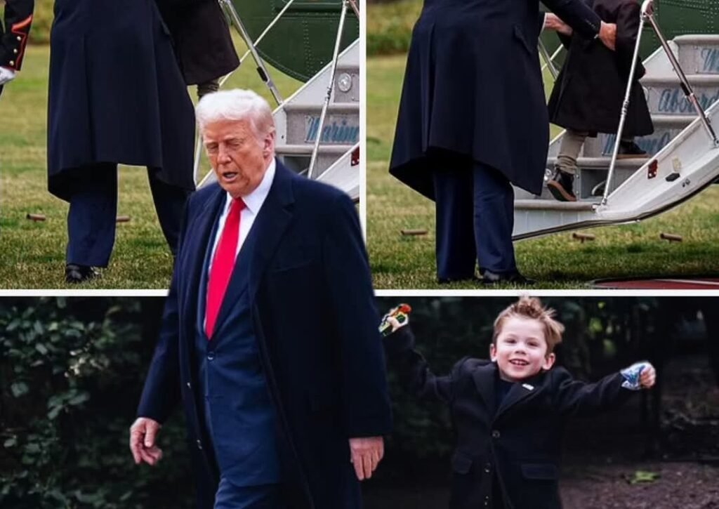Internet MELTS Over Trump & Little X Musk Boarding Marine One—The Most Adorable Moment You’ll See Today!